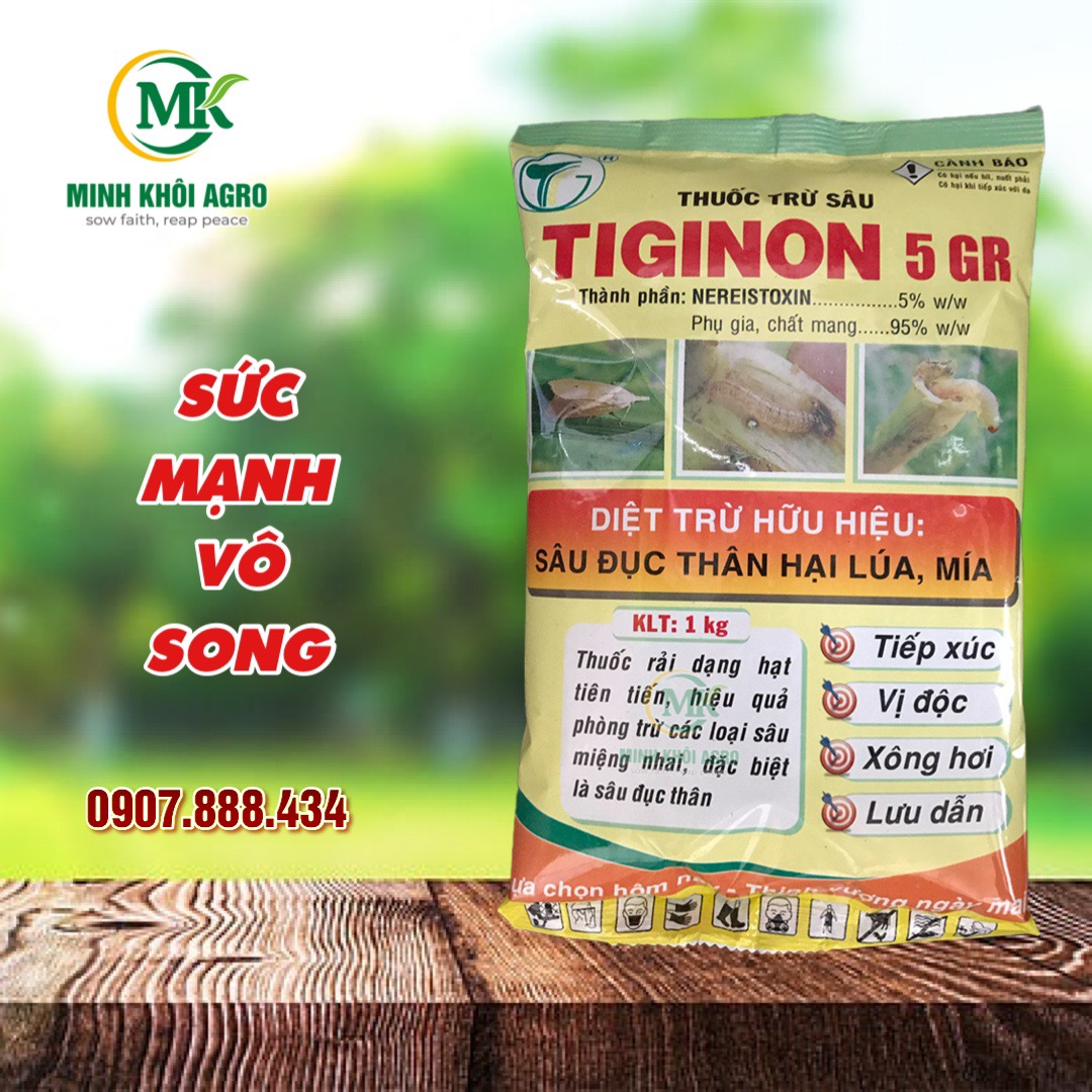 Thuốc trừ sâu dạng hạt (rải) Tiginon 5GR - Gói 1kg